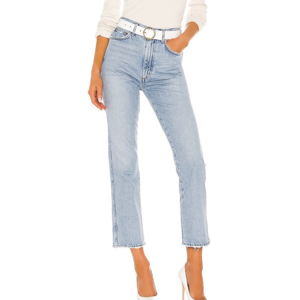 AGOLDE Pinch Waist High Rise Kick